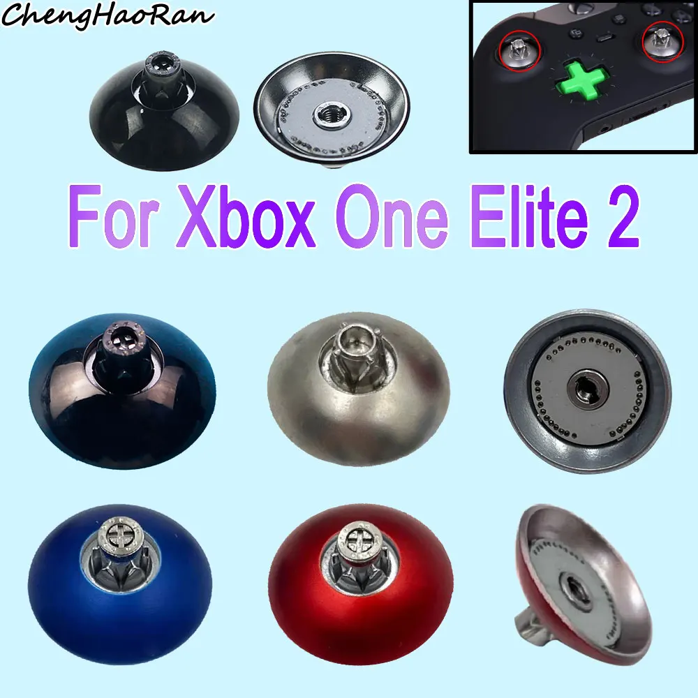 1 Pezzo Originale 3D Remote Stick Base Per Xbox One Elite 2 Controller Grip Fungo Cap Base In Metallo Thumbstick Button Holder Parts