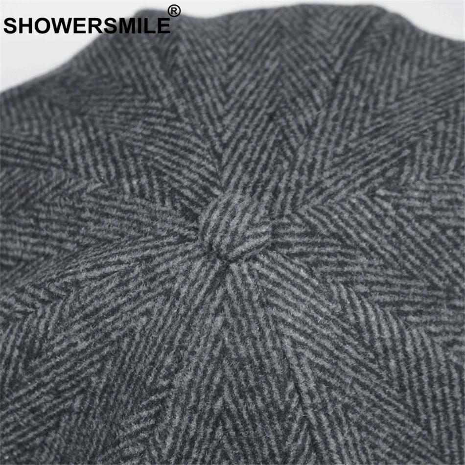 Wool Newsboy Caps Men Women British Cap Autumn Winter Hats cotton newsboy cap windproof winter hat