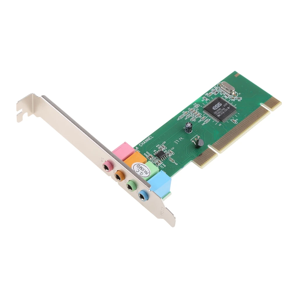 5 Canali 4.1 Surround 3D Pc Pci Sound Audio Card Computer Scheda Audio Indipendente Integrata Per Pc Per Windows Xp/7 Dropshipping