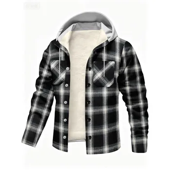 Fashionable high street men's hoodie for spring and autumn, new style, casual, with pockets, with a hood, long sleeves 1