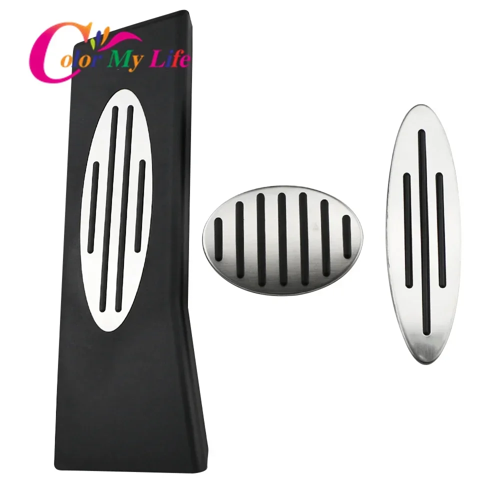 Car Pedals for BMW Mini Cooper JCW S R55 R56 R60 R61 F54 F55 F56 F60 Stainless Steel Footrest Gas Brake Clutch Pedal Cover