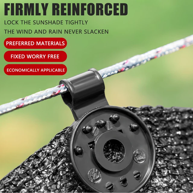 50/100Db Árnyalatok Háló Műanyag Klip Árnyék Pergola Ruhadarabok Árnyékolás Napellenző Klipek Sátor Nettó Klipkerti Épületek - Image 2