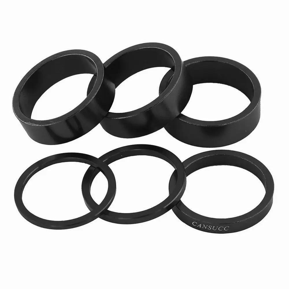 Entretoises Fourche Vélo En Alliage Aluminium - 28,6 Mm, Pour VTT Et Vélo De Route, Légères, Résistantes à La Rouille