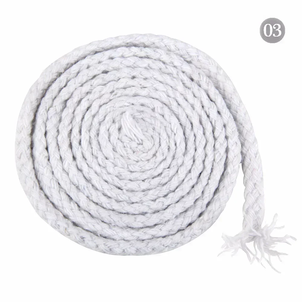 Premium Cotton Twisted Rope for Sewing & Crafting - 10M 5/7mm, Ideal for Bag Straps & Home Decor