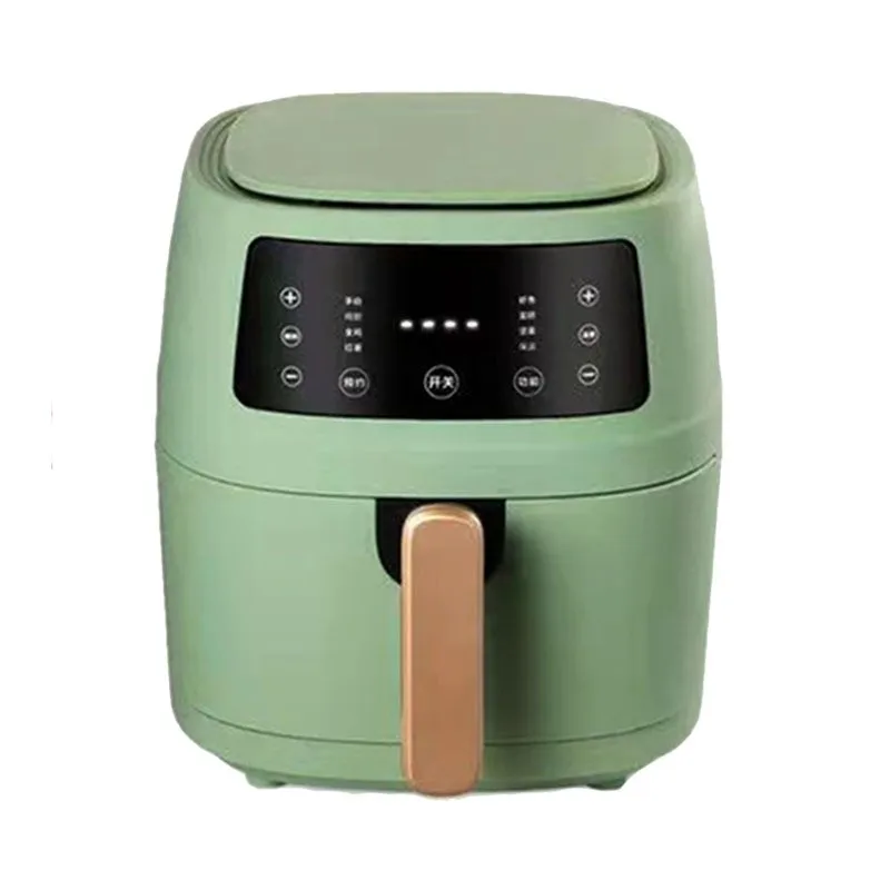 360 ° Electric Digital Display Touch Screen 1350W 6L Air Fryer Oil Free 8 Menus Air Oven Frier Home French Fries Fried Chicken 3