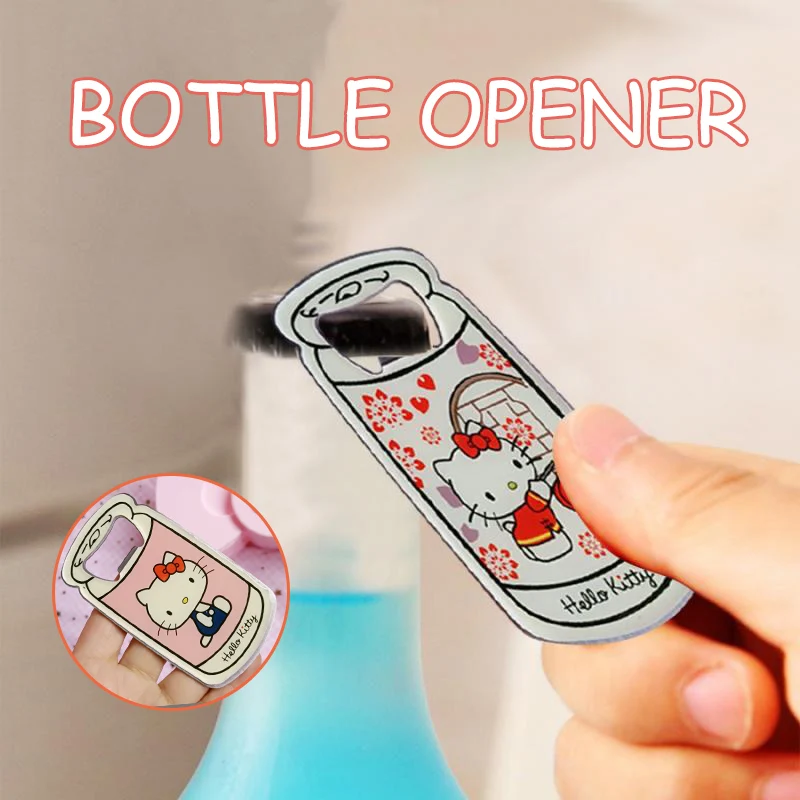 Cute Magnetic Bottle Opener Cartoon Beer Bottle Opener Cat Magnet  Refrigerator Decoration Fridge Magnet Beer Opener Kitchen Gadgets - Temu