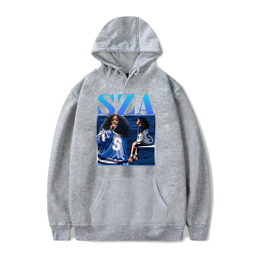 Moletom com capuz SZA masculino e feminino, cantora álbum SOS Merch, pulôveres de manga comprida, camisola Tour