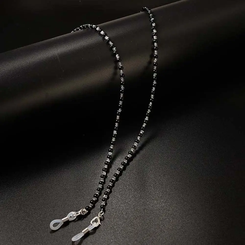 Women Pearl Beaded Mask Lanyard Eeyglasses Rope Sunglasses Chains Glasses Chains Beads Glasses Chain Mask Chains Spectacle Cord - 6