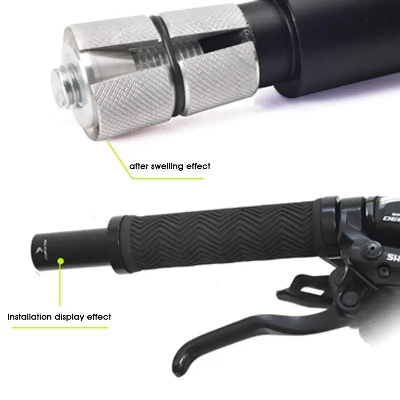 Bike Handlebar Extension Rod Bike Bicycle Fork Stem Extension Stem Riser Adapter Road Folding Bikes Accessories 1 Pair