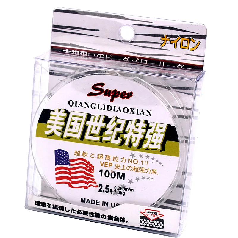 Fishing Line Fishing Wire Fishing Tackle Fluorocarbon Monofilament Nylon
