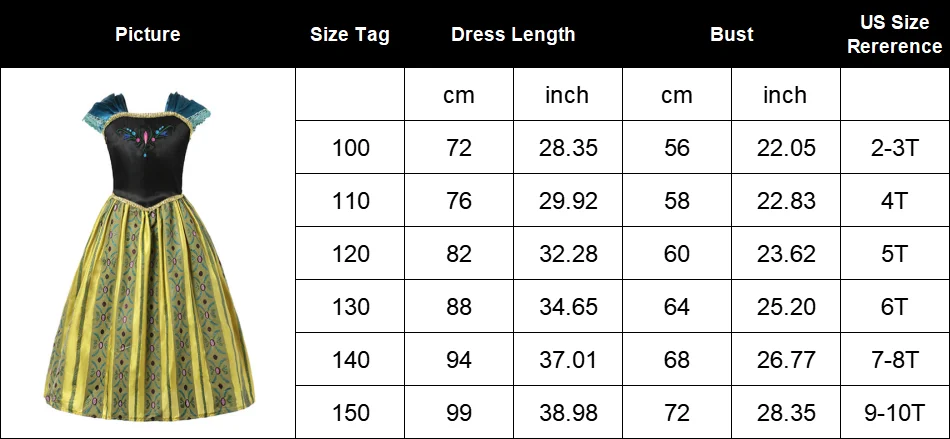 Frozen Costume For Girls 2024 Halloween Carnival Party Dress Up Kids Birthday Clothing Cosplay Snow Queen Elsa Princess Dress