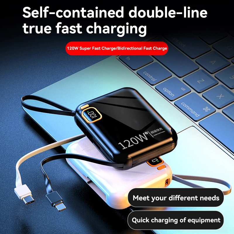 50000mAh 120W Portable Power Bank 2