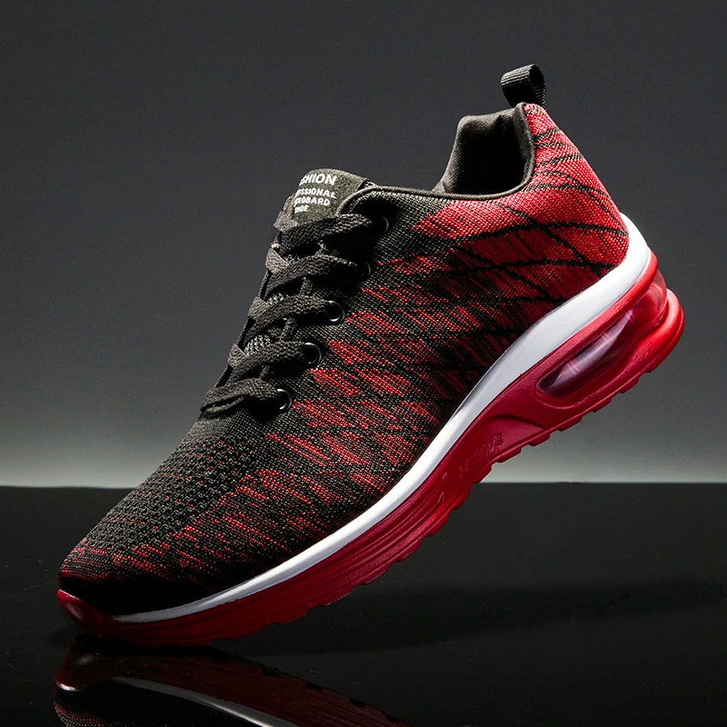 

Men Running Shoes Sneakers Fashion Air Cushion Trainers Breathable Unisex Walking Shoes Male Gym Athletic Sport Women Footwear