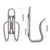 Titanium Bicycle Water Bottle Cage  Bottle HolderMTB Road Bike Bottle Bracket Bottle Rack Holder 4