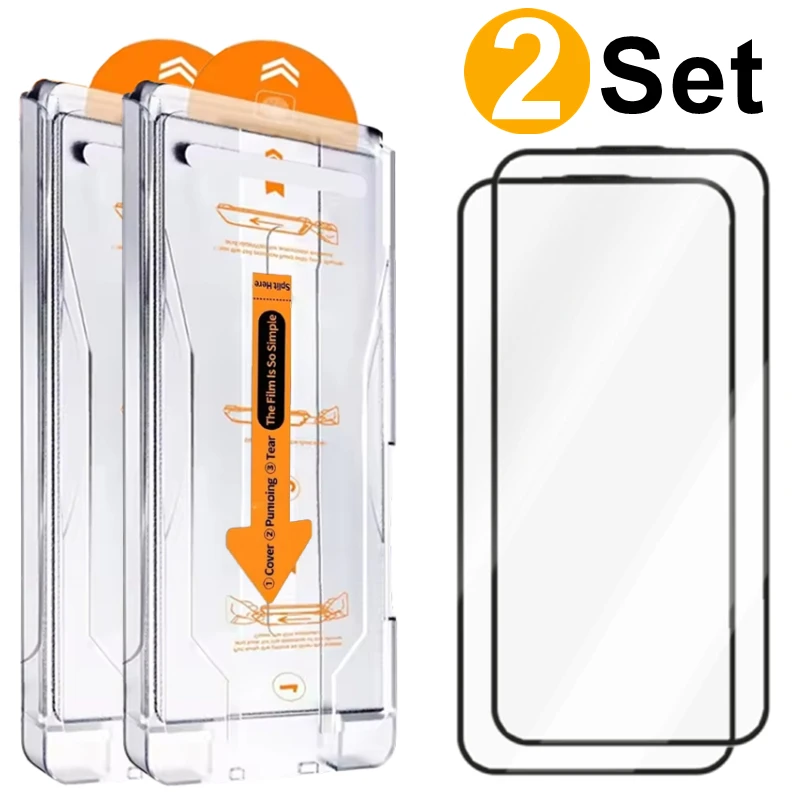 Premium Tempered Glass Screen Protector - Easy Install, Anti-Scratch & Bubble-Free Protective Film