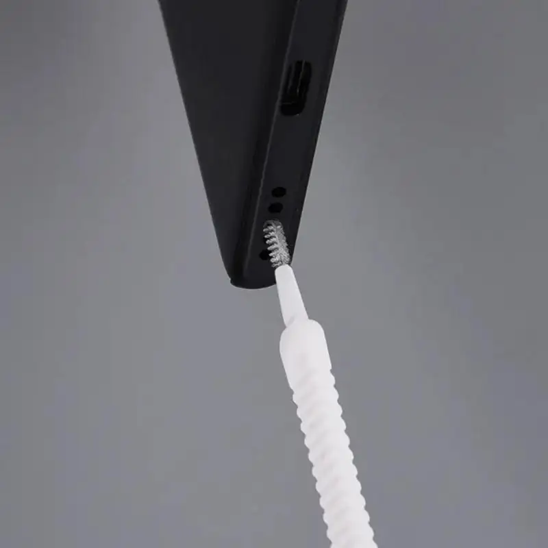 13pcs Cell Phone Charging Port Dust Plug W/Cleaning Brush Reusable Cleaning Brush For Headphones Phone Speaker Type C interface 3