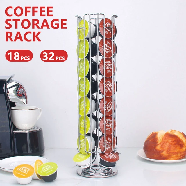 ドルチェグスト-回転スタンド,コーヒー,金メッキ,大容量,コーヒー 