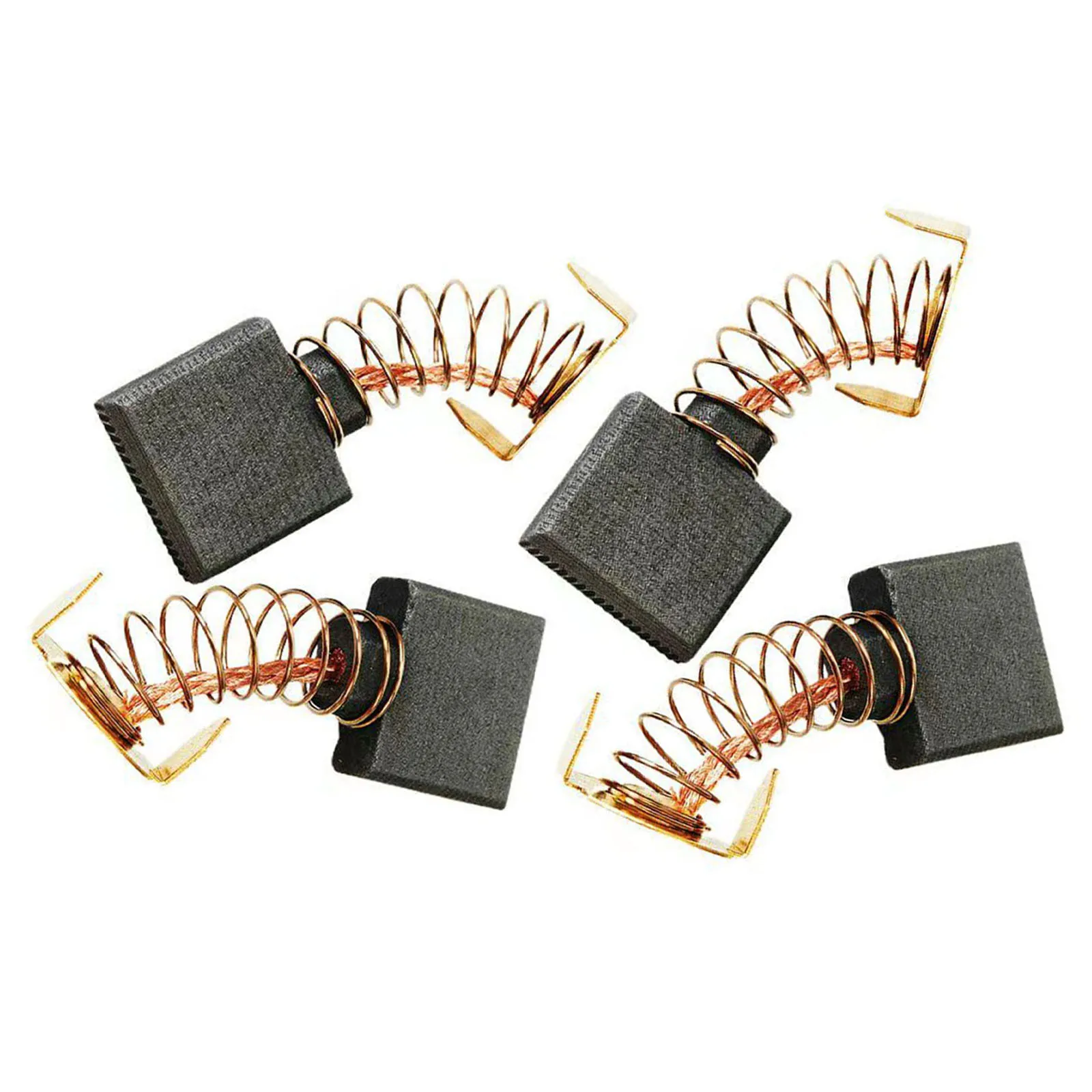 4pcs Carbon Brush Replacement Pars For CB204 CB203 CB202 CB200 191953-5 191957-7 Angle Grinder Power Tools Accessories