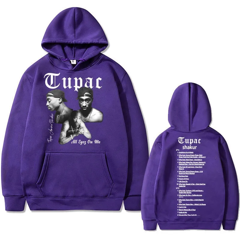 

2024 толстовка с перекрестными краями Amazon, Rap Singer Tupac 2Pac, хип-хоп, мужская и женская мода, удобный свитер для отдыха