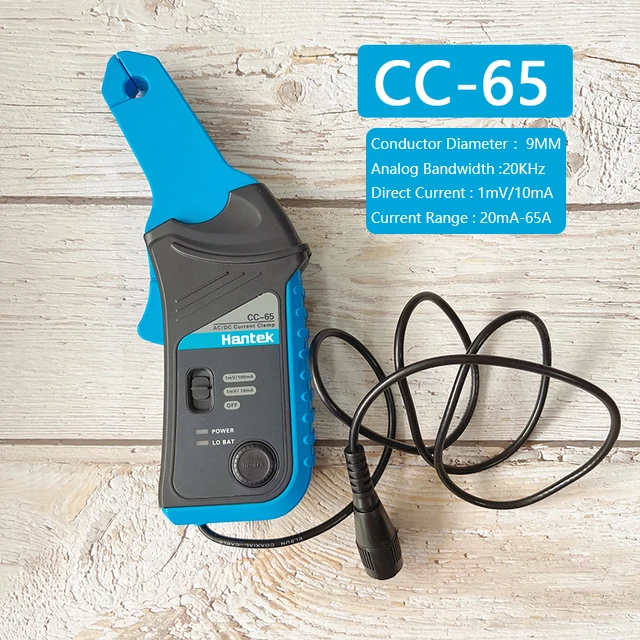 Hantek Dual AC DC Current Clamp Multímetro, Osciloscópio, Largura de