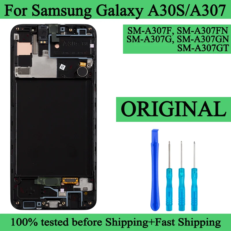 SM-A307F A307FN Original Lcd For Samsung Galaxy A30S Display Touch ...