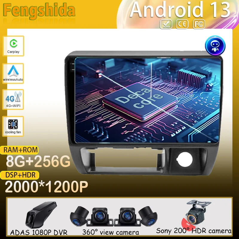 

Для Suzuki Jimny 1998-2004 Автомобильный плеер Android 13 Авто Радио мультимедийный GPS видеонаблюдение 5G Carplay No 2din DVD экран стерео