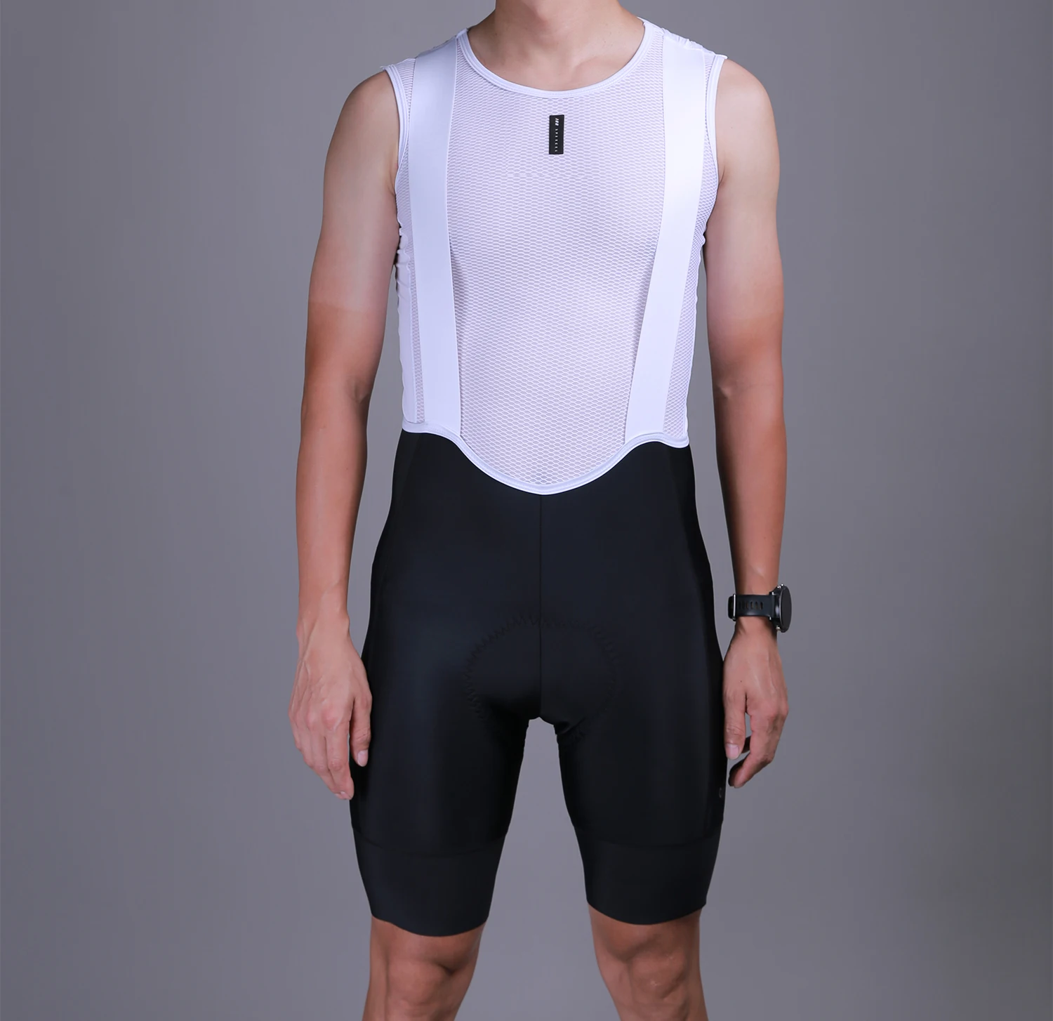SPEXCEL Black/Navy Race Fit Cut PRO TEAM BIB SHORTS 3.0 Road Mtb Cycling Bottom With Density Pad