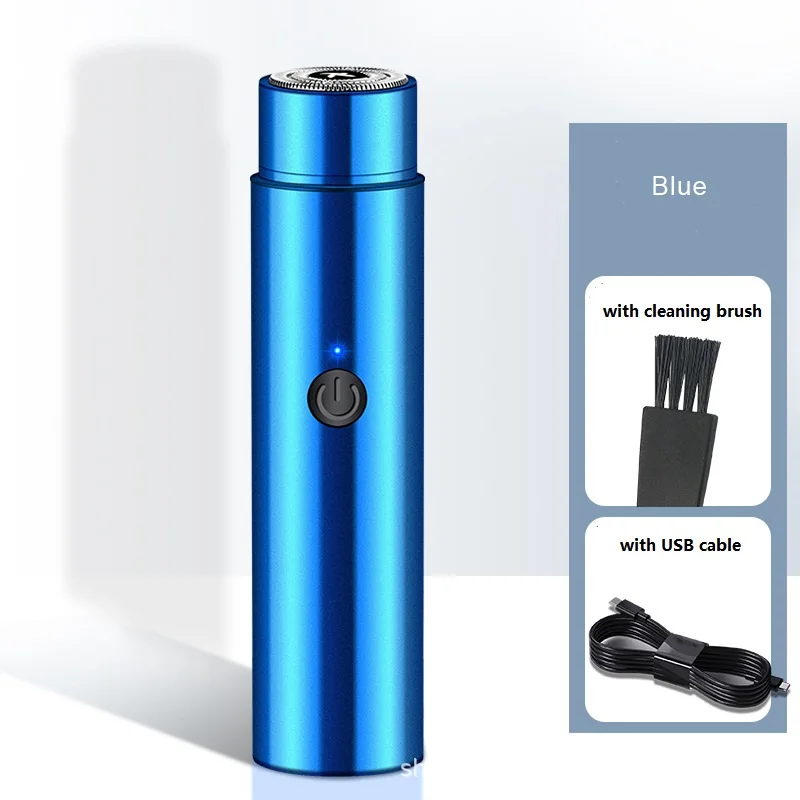 Electric Shaver Portable Mini Electric Shaver Razor For Women Men Hair Trimmer Clipper USB Rechargeable Barber Shaving Tool Home Travel Car Use