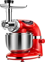 Aifeel Stand Mixer, 8.5QT+ 6QT Two Stainless Steel Bowls Electric Food Mixer, 7 in 1 Multifunctional Kitchen Mixer with Dough Ho 1
