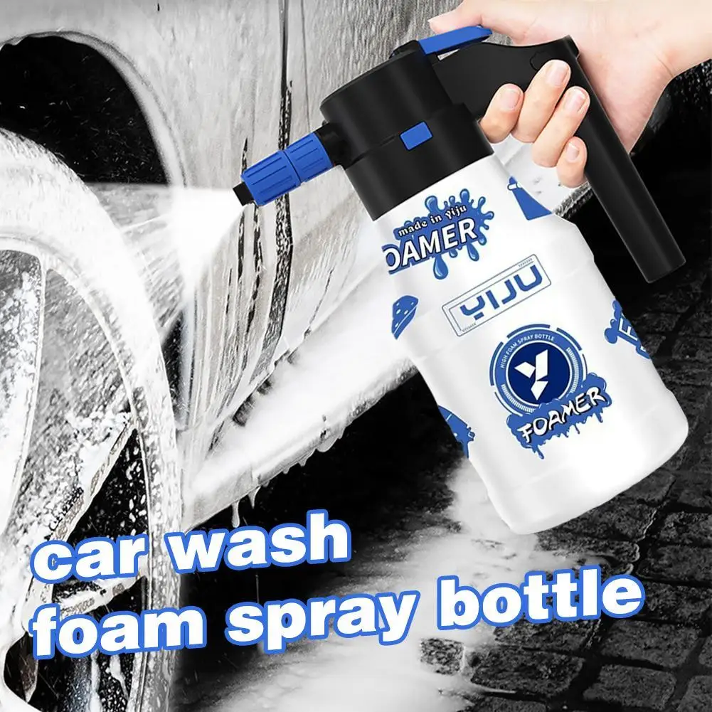 

1.5L Foaming Pump Sprayer Electric Snow Foam Lance 2600mAh Lithium Battery High Pressure Washer Water Gun Car Wash Accessories