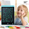 12 Inch Lcd Writing Tablet Kids Doodle Drawing Toy Children Learning Education Handwriting Board Montessori Toys for Baby Gifts 1