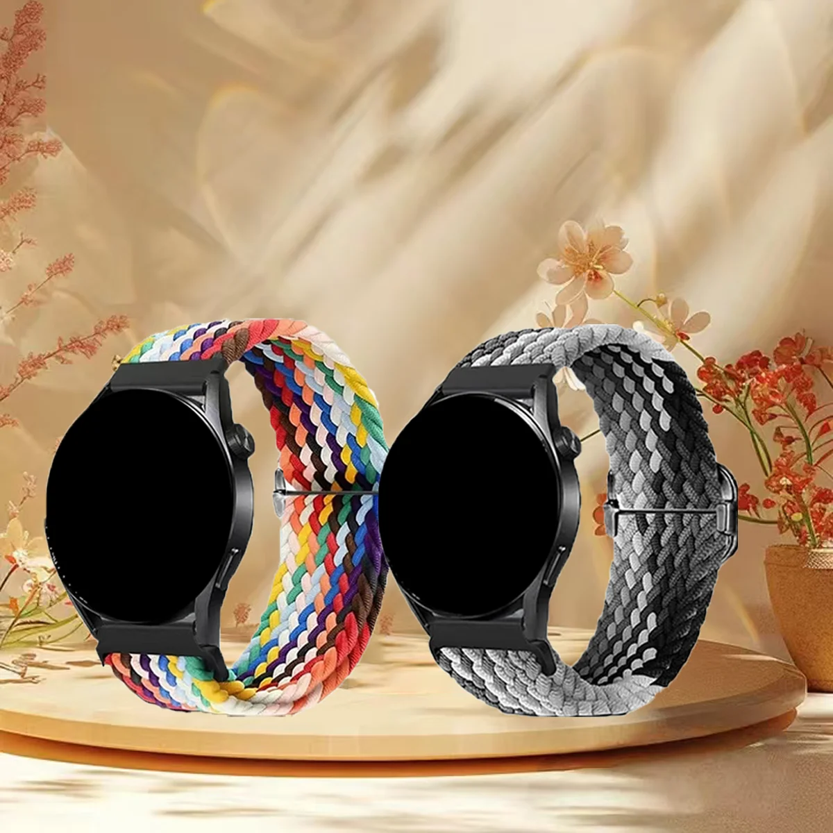 2-Pack Braided Loop Watchbands in Multiple Sizes