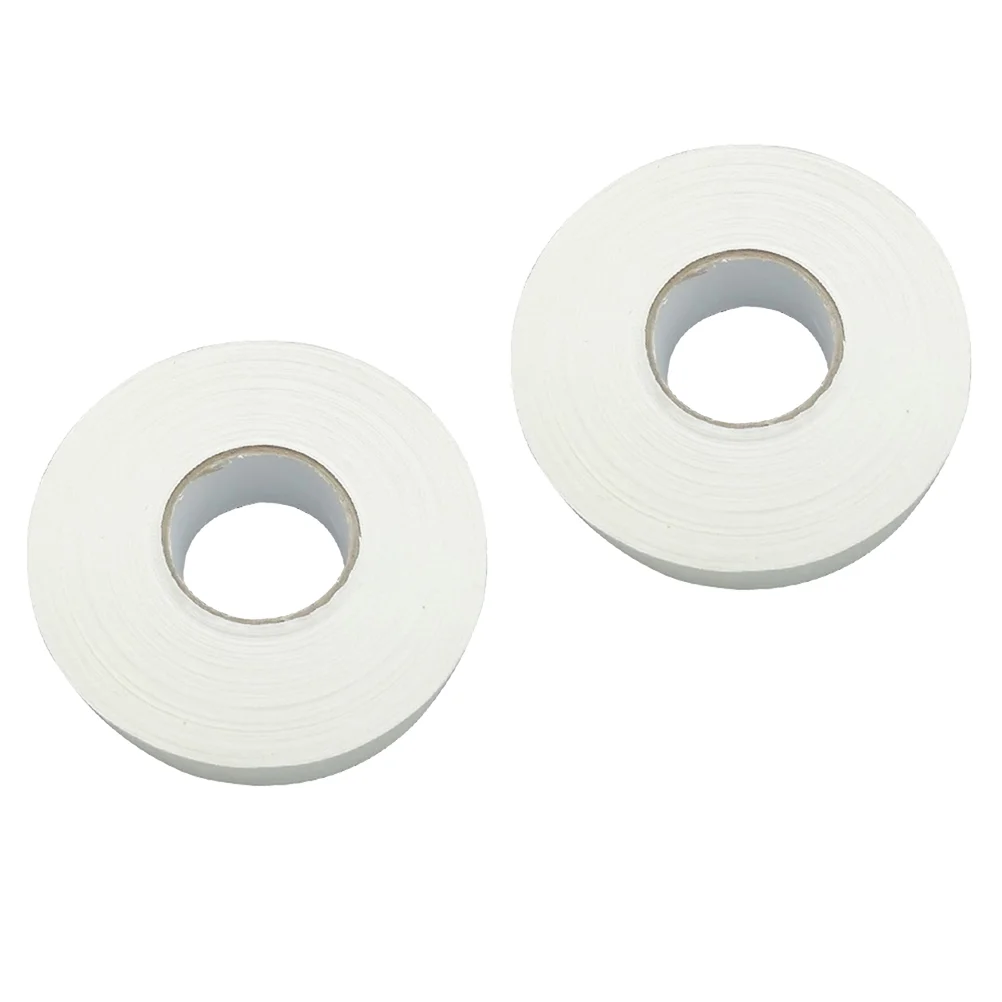 2 Pcs 20 Stick Tape Sticky Tape Anti-slip Sports Waterproof Tape Hockey Stick Wrapper for Practice Sports Use (White)