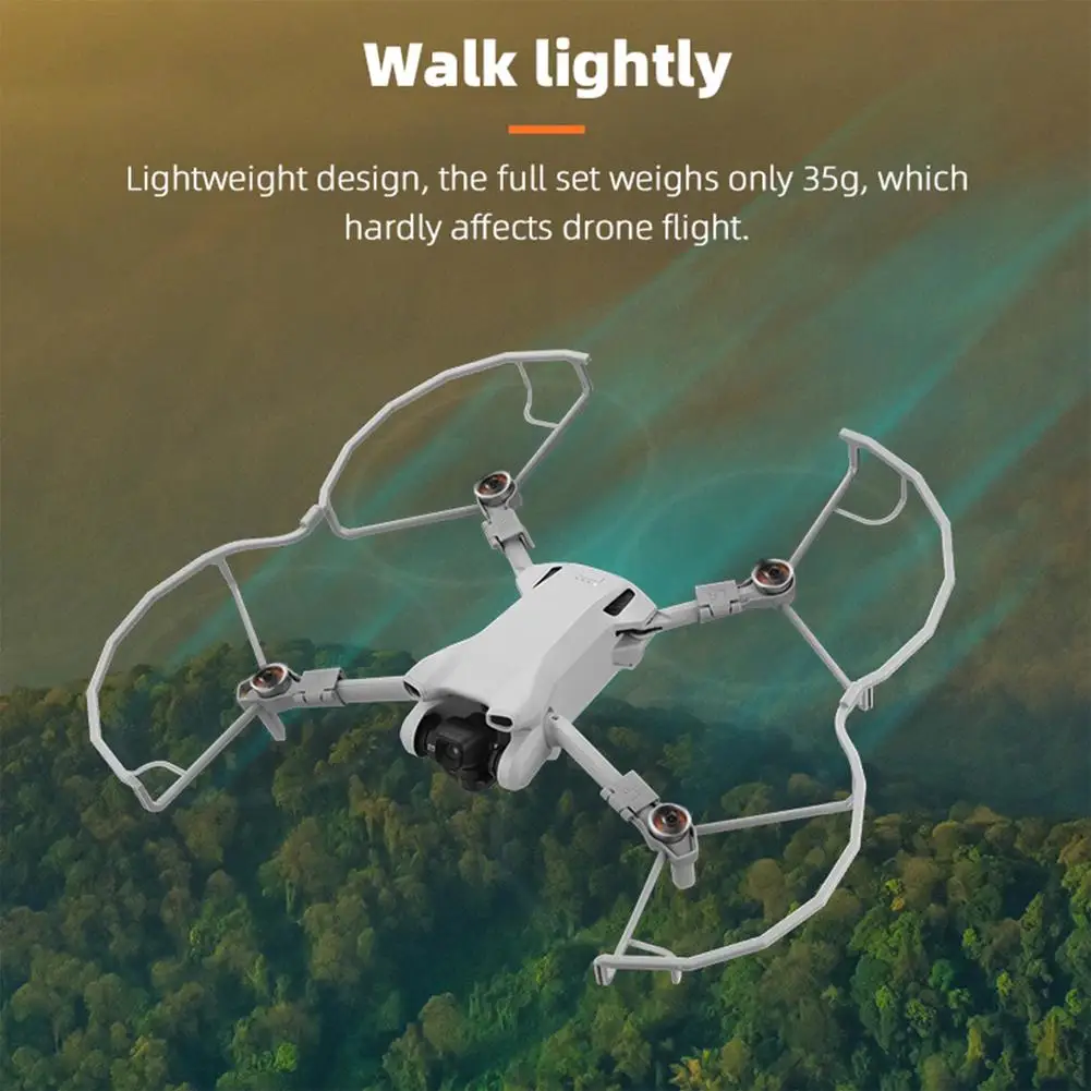 Propeller Guard Protector For Dji Mini 3 / Mini 3 Pro Drone Quick Release Lightweight Wing Fans Protective Ring Drone Accessories