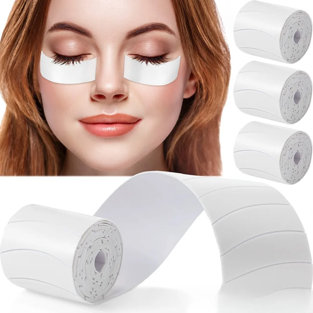

110pcs/roller PE Non-woven Disposable Eyelash Extension Stickers Special Eyelash Extension Isolation Sticker Spacer Beauty Salon