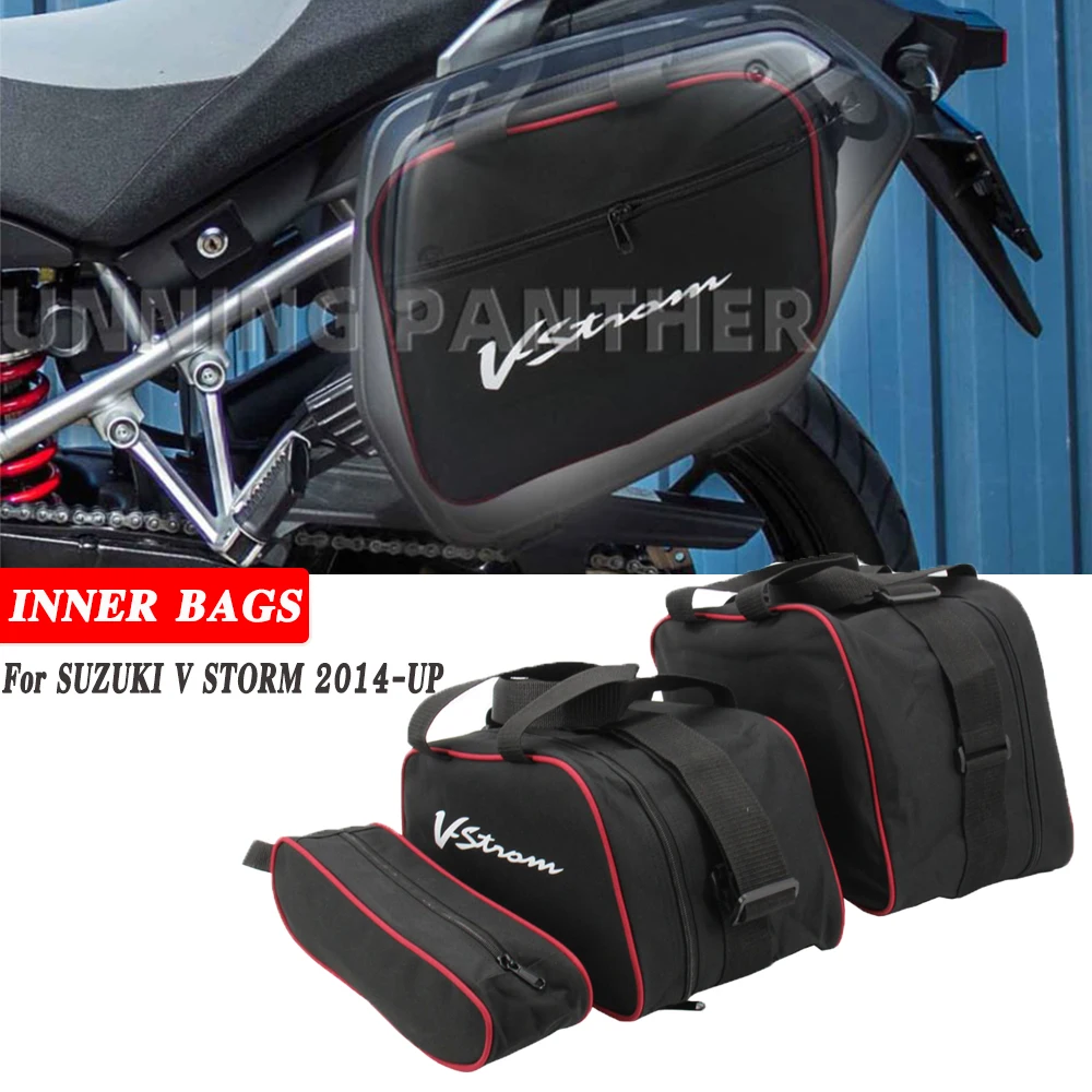 

Motorcycle Bags Saddlebag Luggage Bags Travel Knight Rider For SUZUKI V-STROM 1000 VSTROM 650 DL1000 DL650 DL1050 / XT 2014-2020