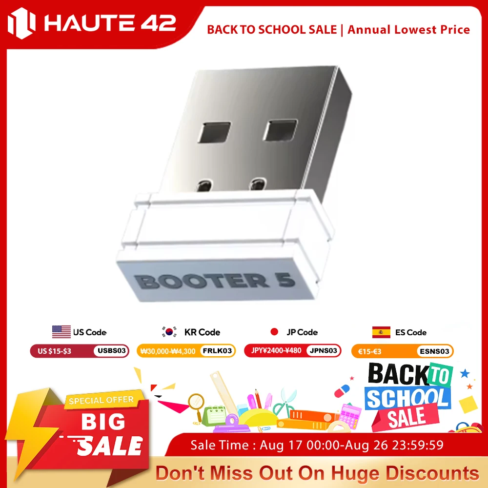 Haute42 BOOTER 5 Gaming Converter for Enhanced Arcade Stick Control
