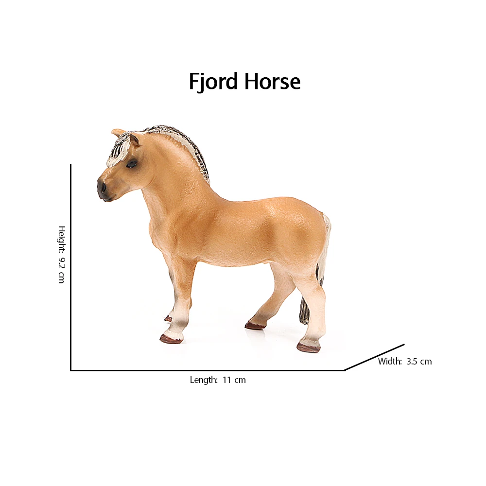 Horse Figurines Farm Animal Toy Set – Children's Gift Collection