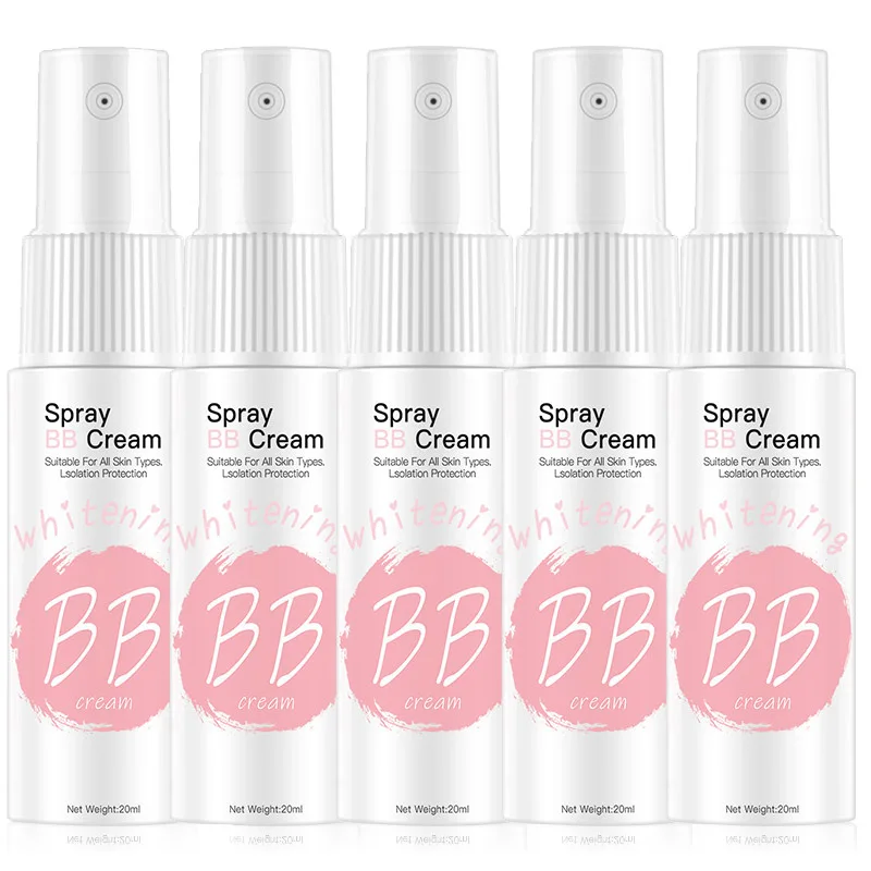 Whitening Moisturizing Base Spray BB Cream Concealer Brighten Face Beauty Skin Care Foundation Makeup 20ml