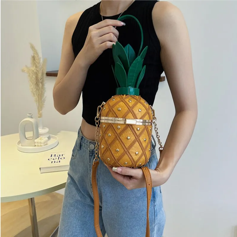 2023 Fashion New Luxury Designer Handbags Pineapple Type Bucket