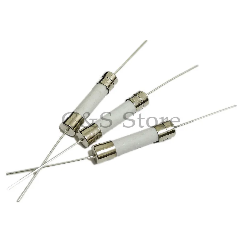 

10pcs 5*20mm Ceramic fuse With PIN 5x20mm 250V 0.5A 1A 2A 3A 4A 5A 6A 7A 8A 10A 12A 15A 20A 25A 30A 5*20 5X20