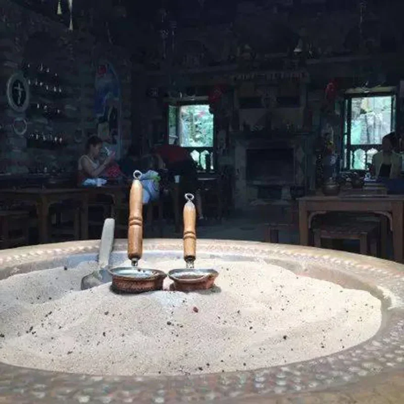 

Ручка для кафетерия Cezve Cevze, медная деревянная ручка для горшка, турецкого кофе