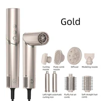 8 in 1 High Speed ​​Hair Dryer Curling Iron Hot Air Comb Set Folding Hair Dryer Multi-function Hair Styling Device 1