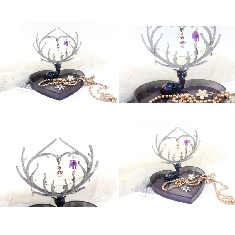 Jewelry Tree Epoxy Resin Casting Silicone Mold Glitter Branch Hanger Display