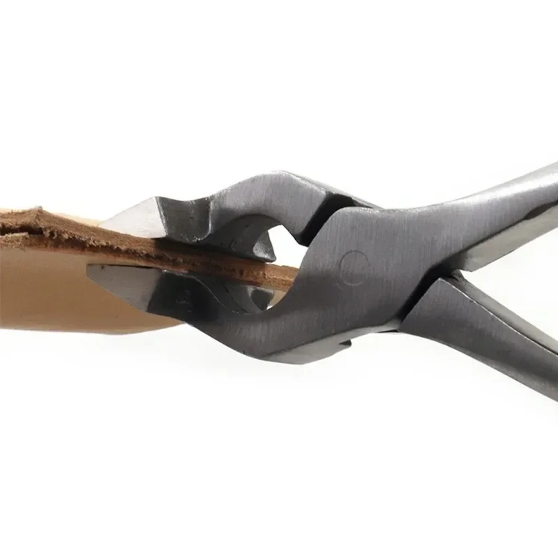 Leder kanten verstell presse Abflachen der Zangen klemme für Handtasche Ledertasche Herstellung einer Zange DIY Handwerkzeuge Feste Klemm zange – Detail 6