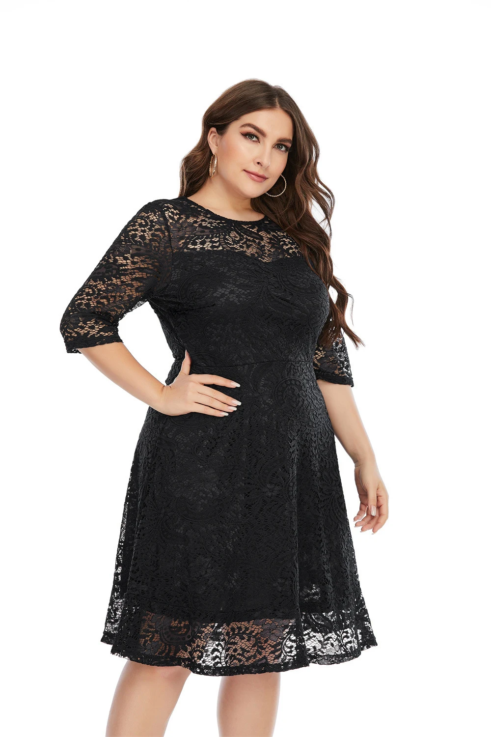 chinese dress ladies Becka Contrast Lace Tube Dress – Haute & Rebellious