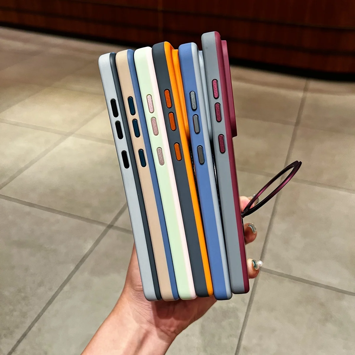 Magnetic Heat Dissipation Breathable Phone Case with Stand and Cooling Shockproof Cover