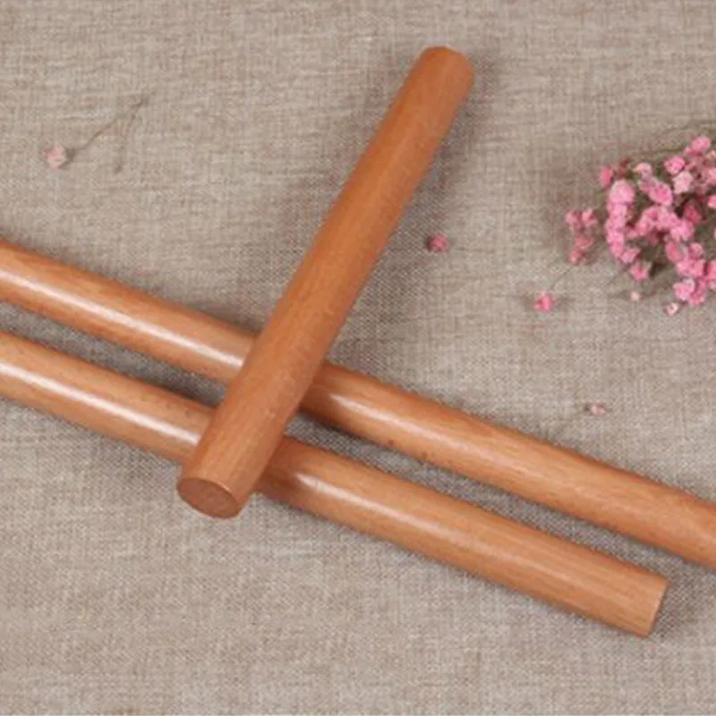 Wooden Rolling Pin Fondant Cake Decoration Dough Roller Baking Cooking Tools 30cm/40cm