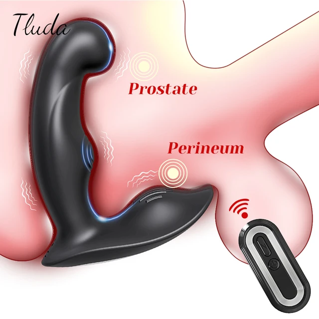 Vibrierender Butt Plug Anal Plug für Frauen Fernbedienung Anal Vibrator Prostata-Massagegerät für Homosexuell Perineum Massagegerät Sexspielzeug für Männer 1
