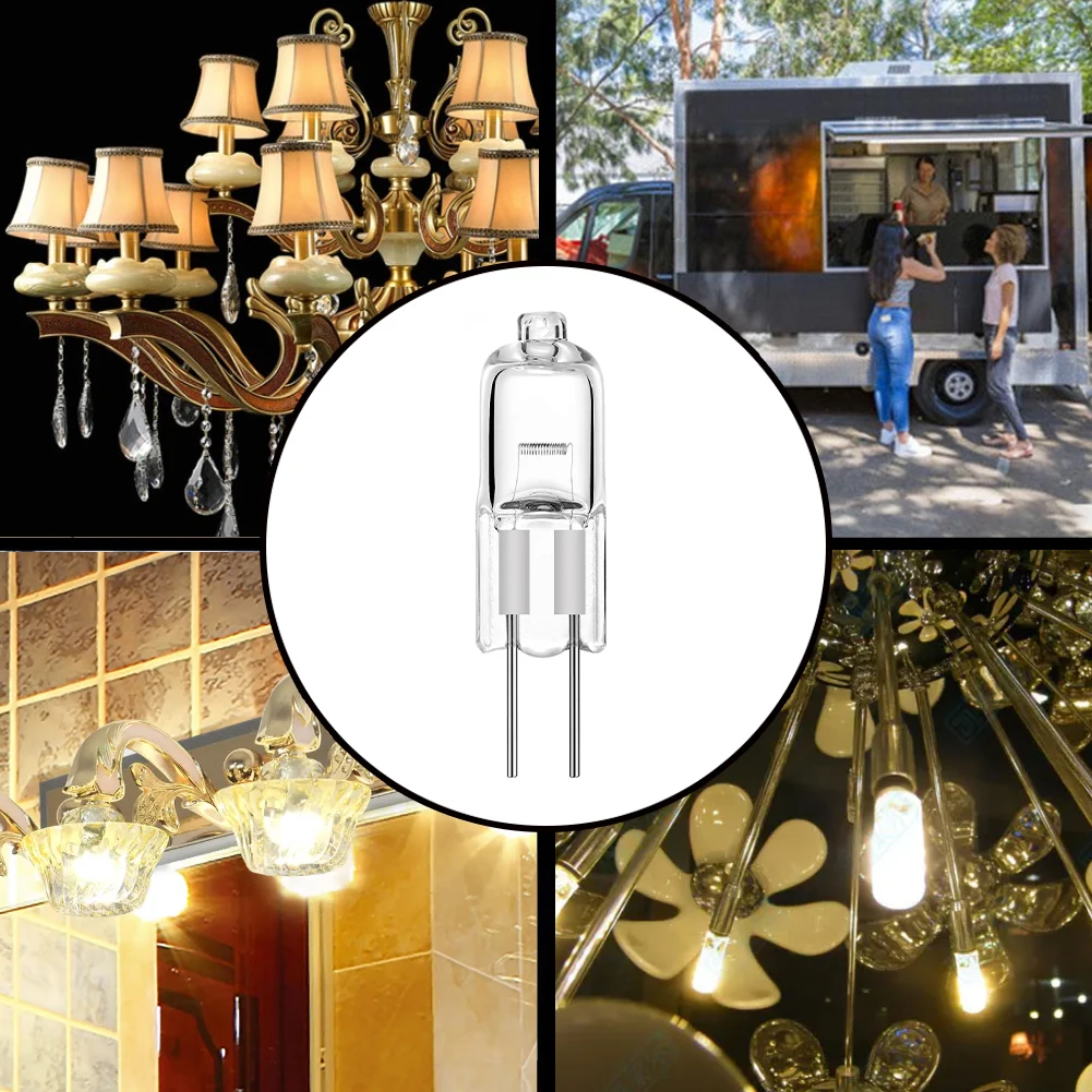 10W 10pcs inserted beads crystal Warm light bulbs 12V G4 indoor lighting